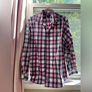 Cremieux Men’s Medium Pink Button Down